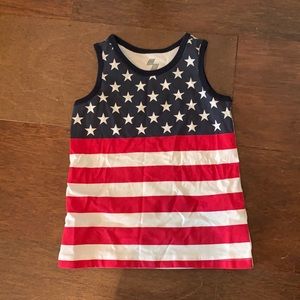 Place Sport brand 3T American flag tank, like new